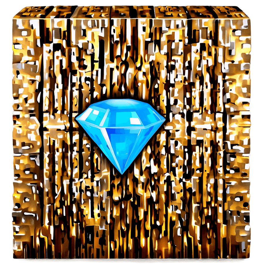 Minecraft Diamond Block PNG dgl