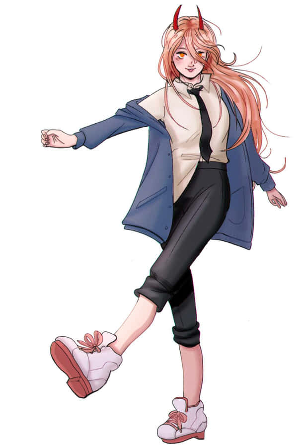 Chainsaw Man Power Illustration