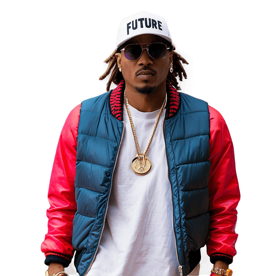Rapper Future in the Studio PNG pls71