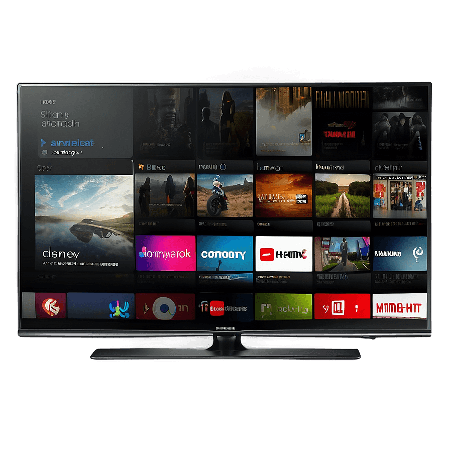 Samsung TV Apps Interface PNG 06282024