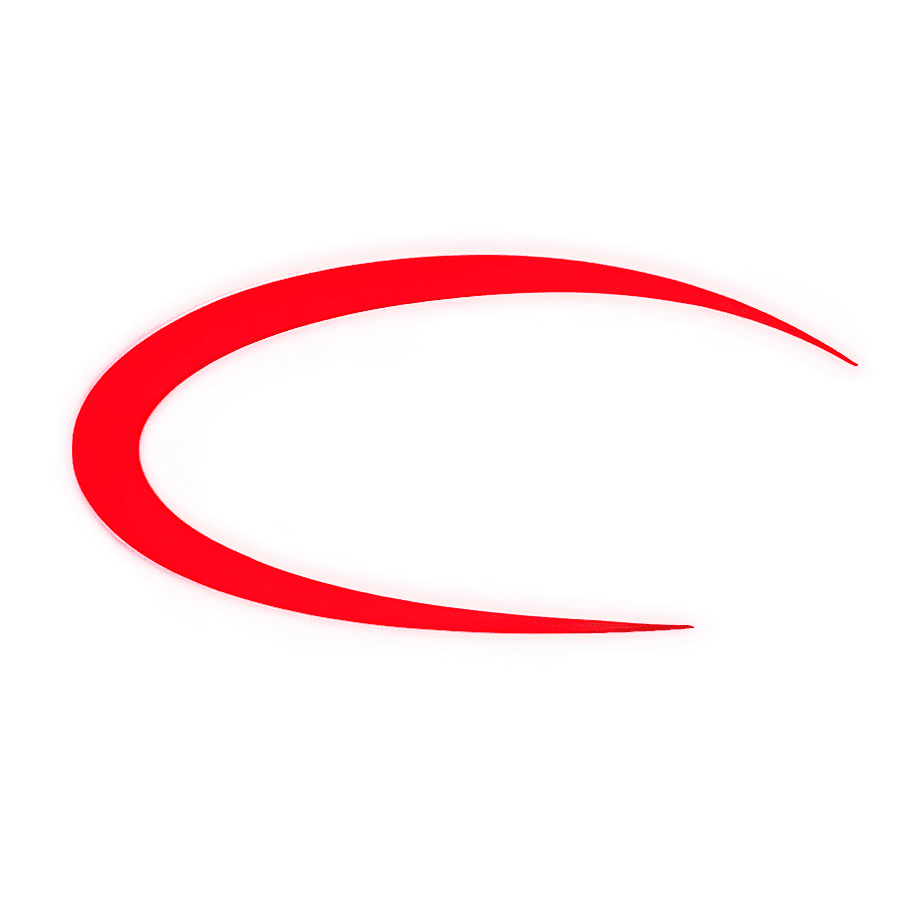 Red Glow Streak PNG 05252024