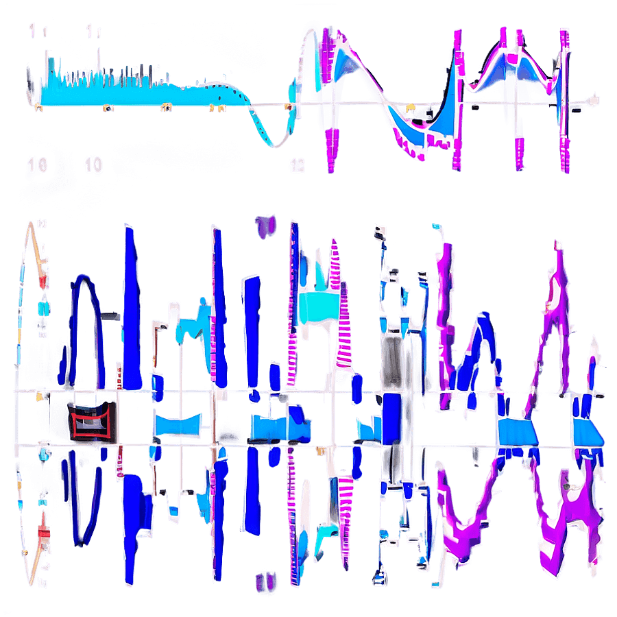 Squiggly Line Waveform PNG diy37