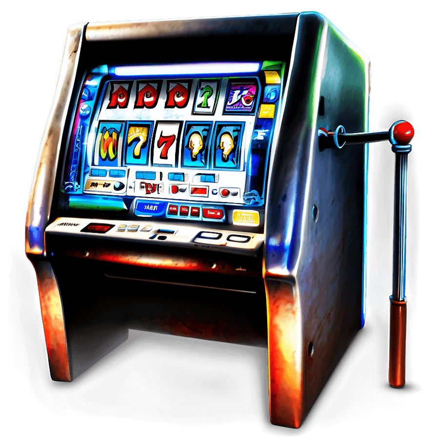 Zombie Slot Machine PNG 05252024