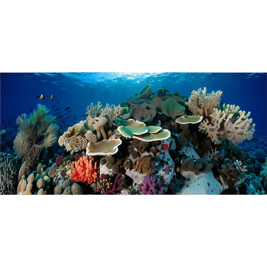 Pristine Coral Reef PNG 97
