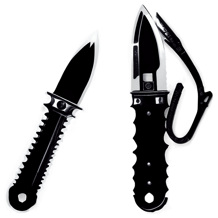 Switchblade Silhouette PNG 49