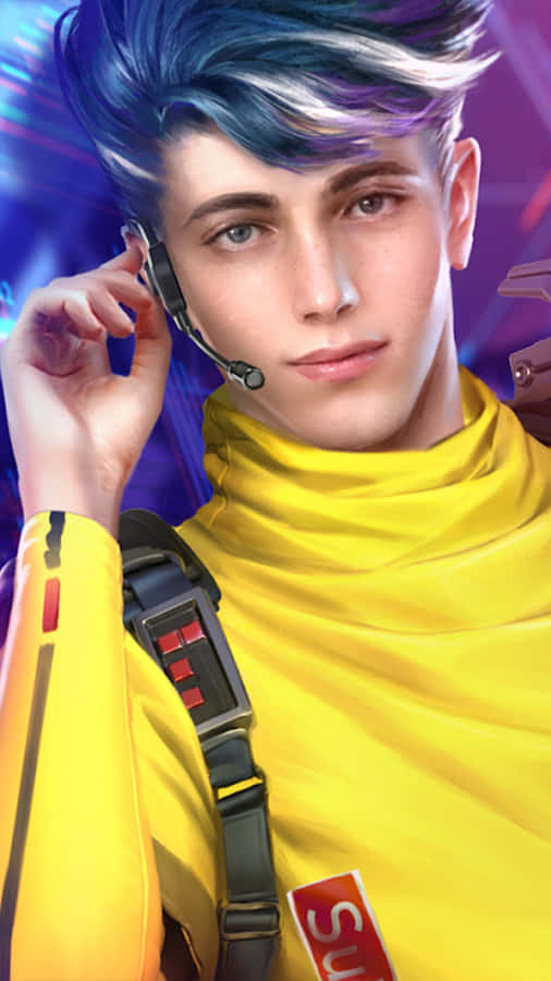 FreeFire Hayato Wolfram in Gelb