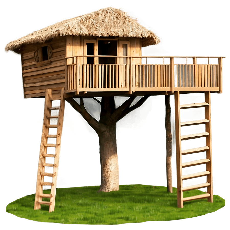 Spacious Tree House PNG 19