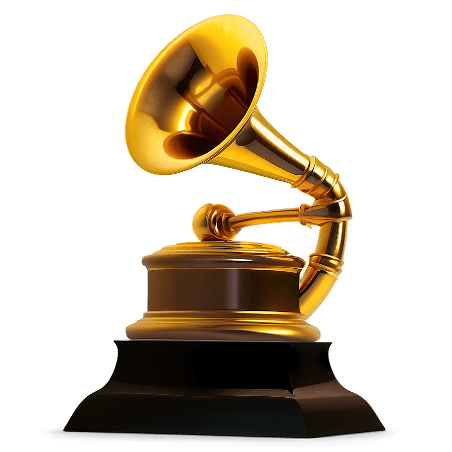 Grammy Music Trophy PNG 31