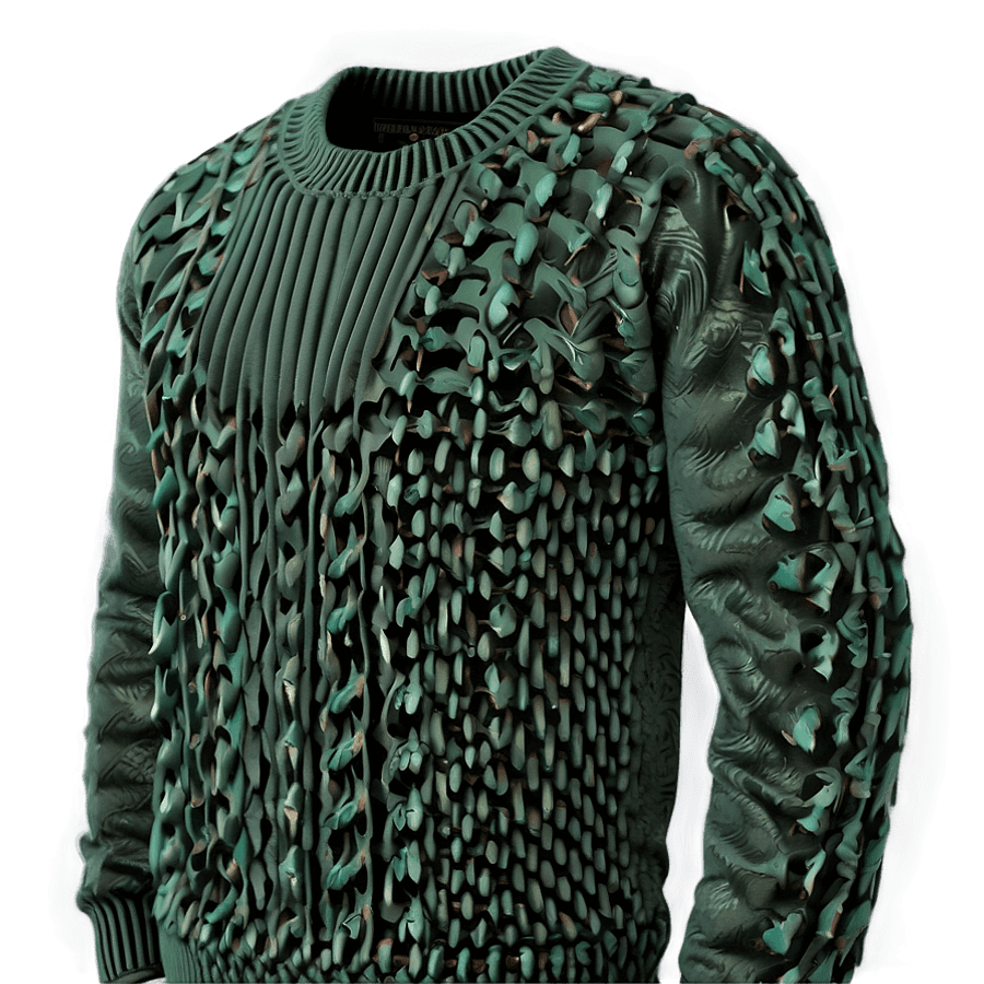 Knitted Sweater PNG 05252024