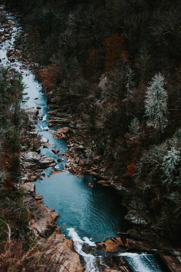 4KUltra HD Telefonhintergrund von Tallulah Falls