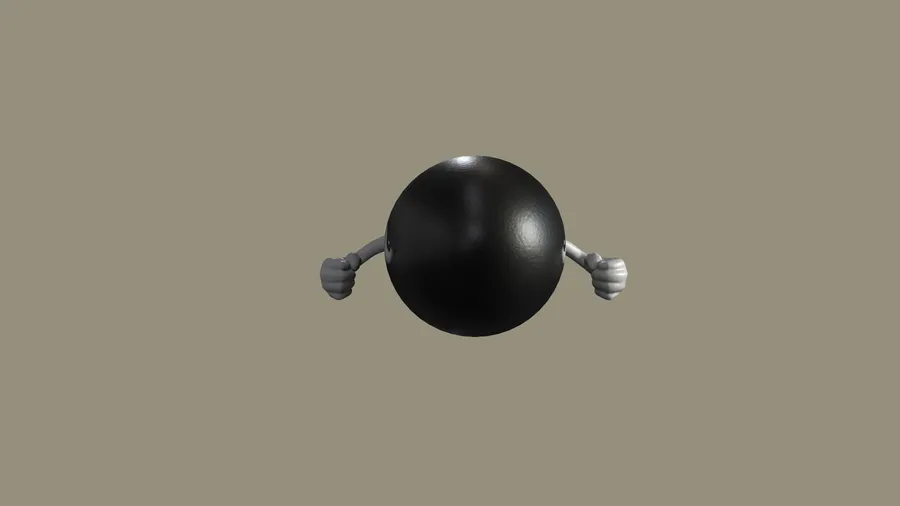 Bullet Bill3 D Model