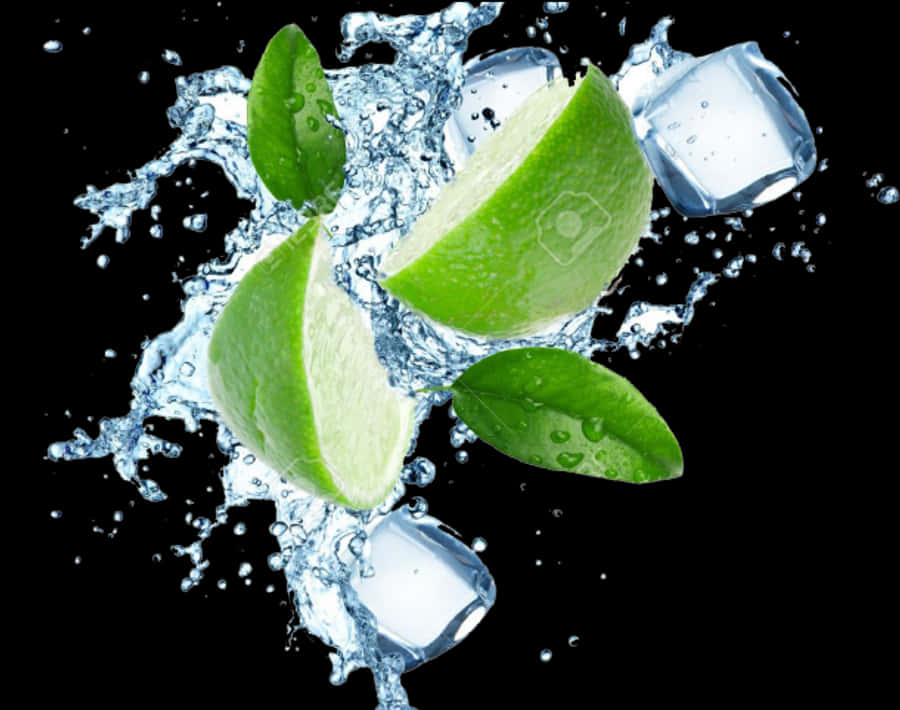 Fruit Water Splash Png Transparent Images - Lemon Water Splash Png, Png Download