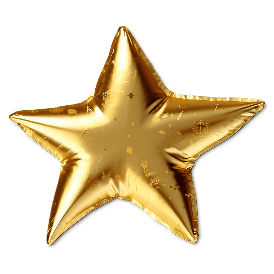 Gold Foil Star Stickers PNG fwi