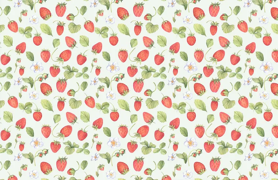 Strawberries Background