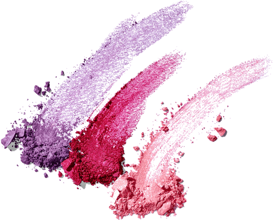 Colorful Eyeshadow Smears