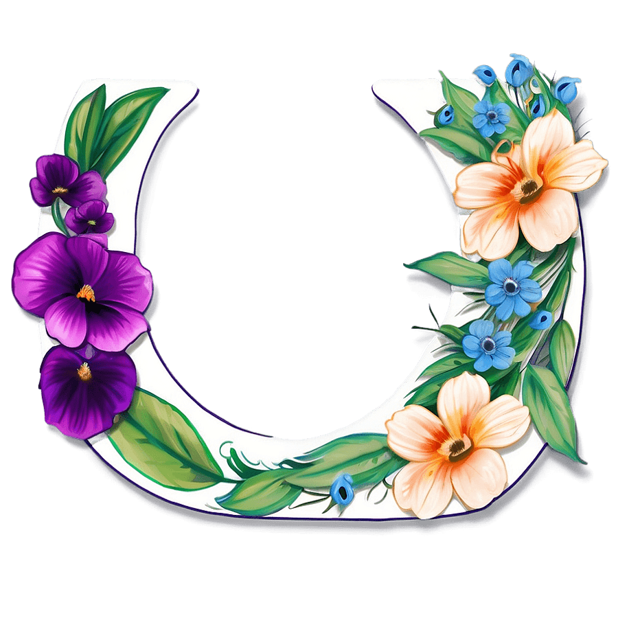 Floral Letter PNG 05252024
