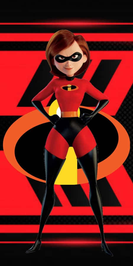 Elastigirl em Pose de Personagem dos Incríveis