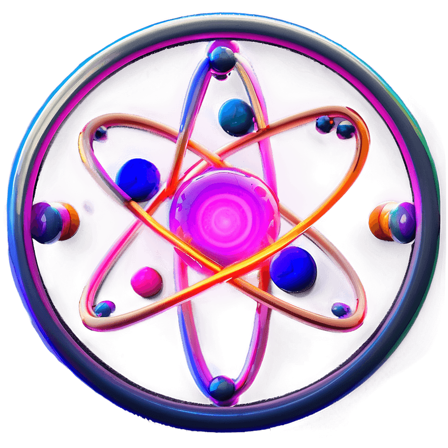 Neon Atom PNG tfm40