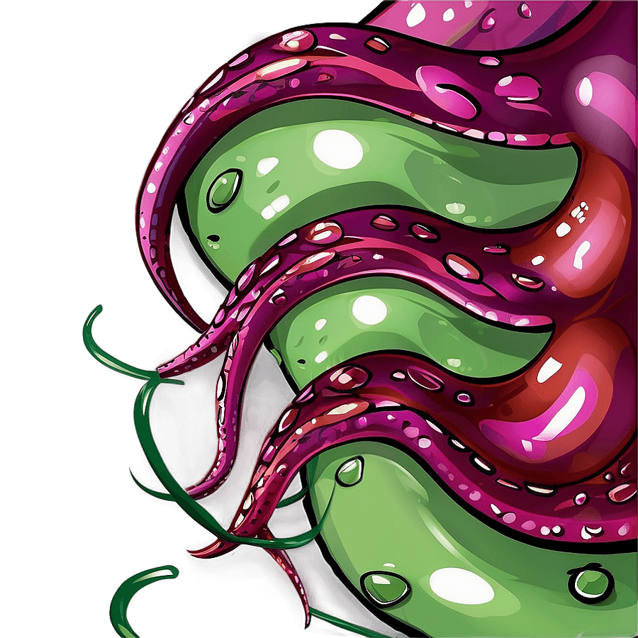 Cartoon Tentacles PNG jvv