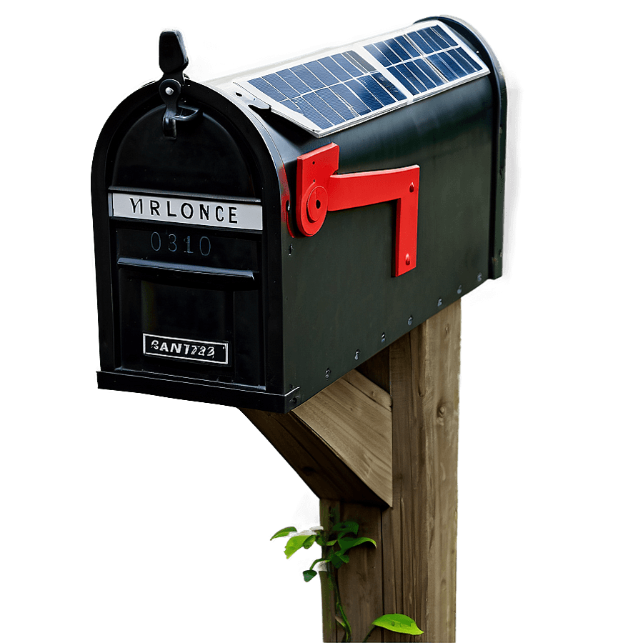 Solar Powered Mailbox PNG 7