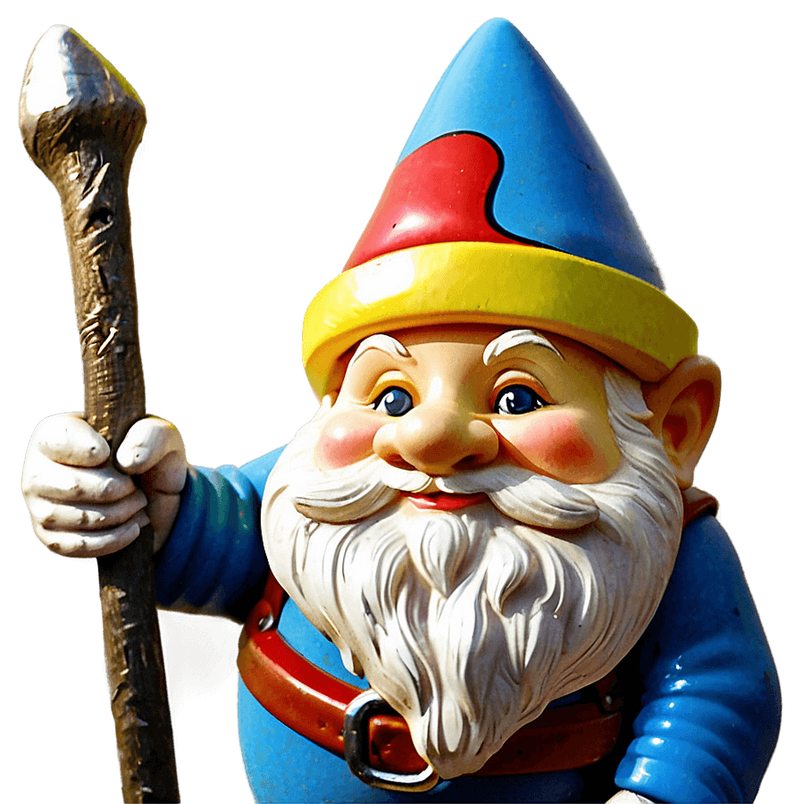 Vintage Garden Gnome PNG axm