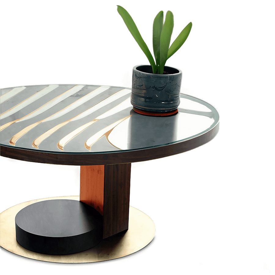 Modern Coffee Table PNG ldq