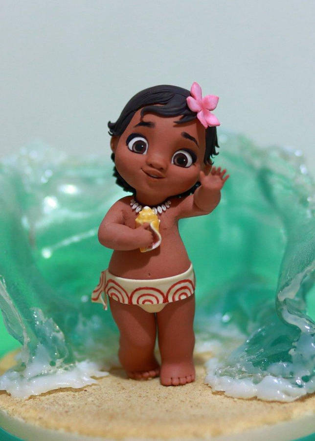 Download Baby Moana Figure Wallpaper Wallpapers Com