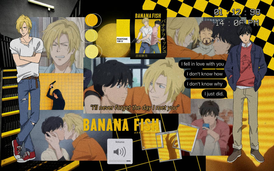 Download Banana Fish Aesthetic Art Wallpaper Wallpapers Com