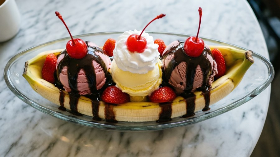 Banana Split Classique Fonds d'écran