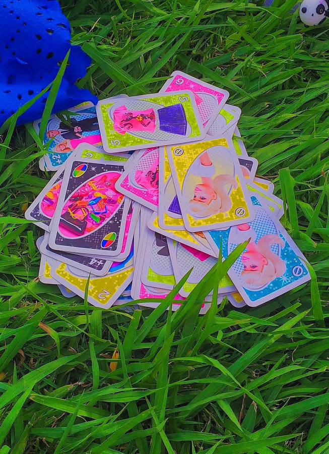 uno cards barbie