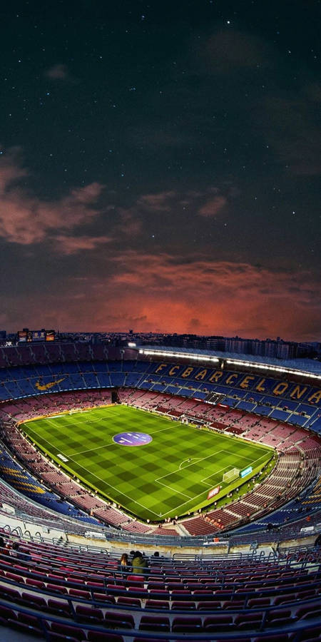 Download Barcelona Fc Field Wallpaper | Wallpapers.com