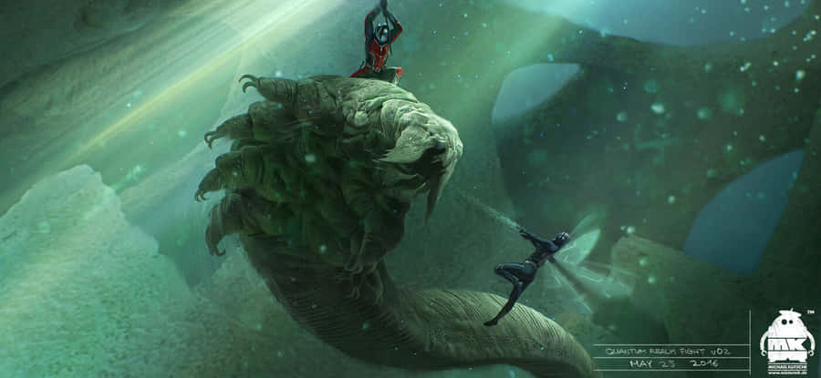 Papelde parede Quantum Realm 1400 x 646