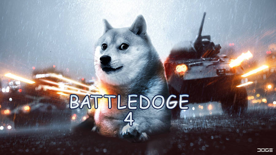 Download Battledoge 4 Doge Meme Wallpaper