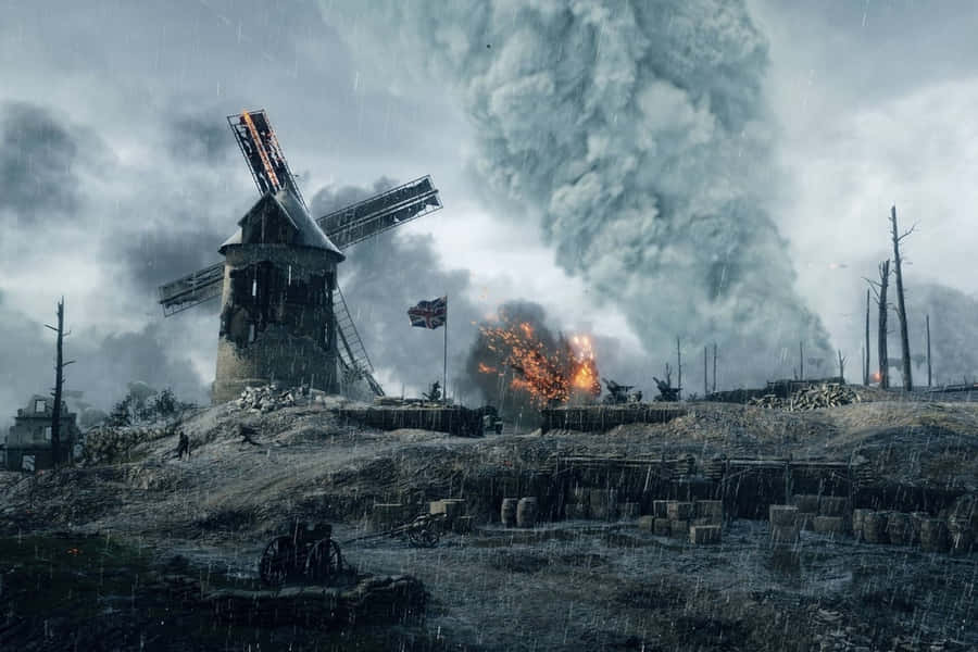 1080p Battlefield 1 Apocalypse Baggrunds Tapet