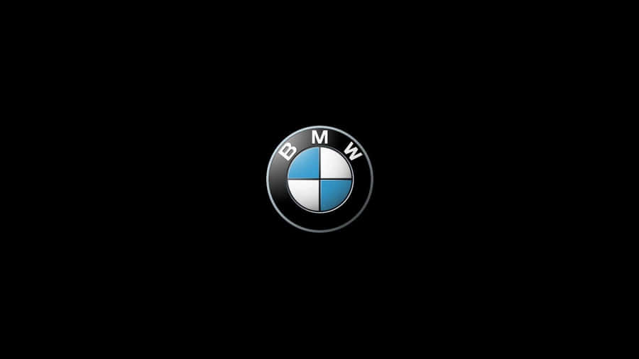 Logotipo da BMW em Fundo Preto