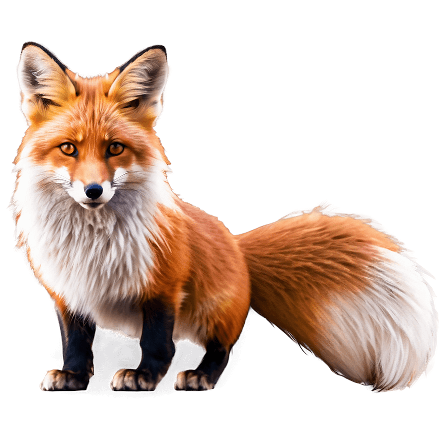Swirly Fox Tail Pattern PNG ufo