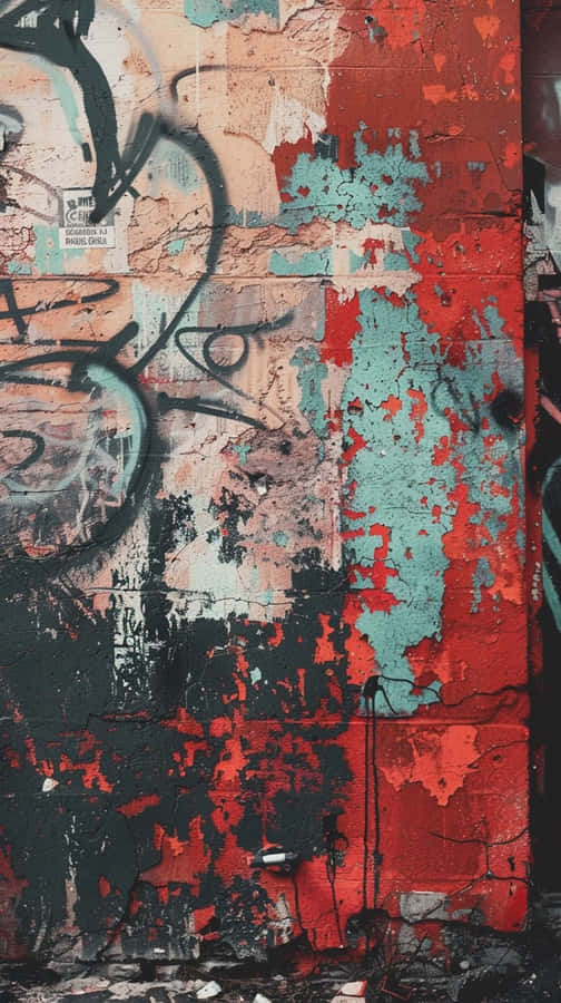Urban Decay Graffiti Wandkunst