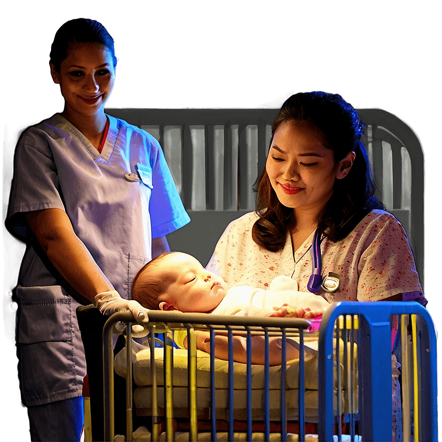 NICU Nurse PNG wio