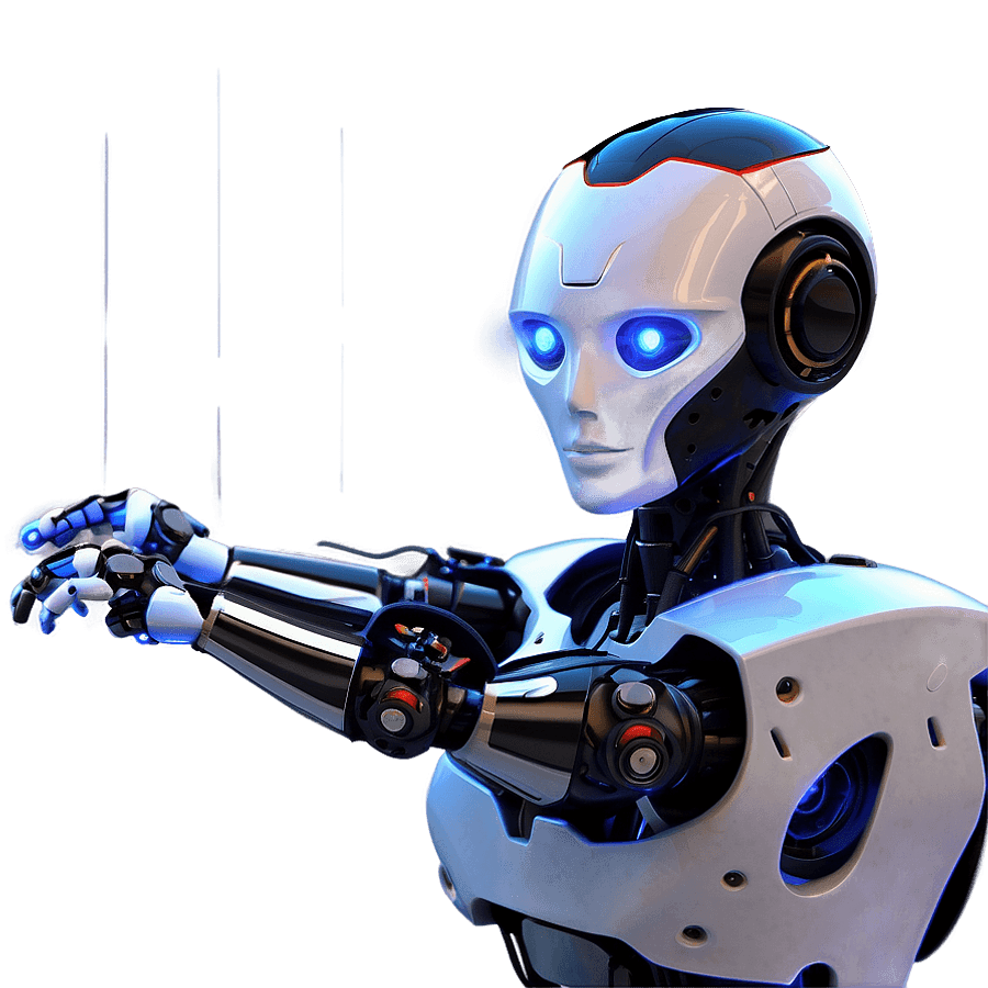 Robotics Startup Concept PNG 11