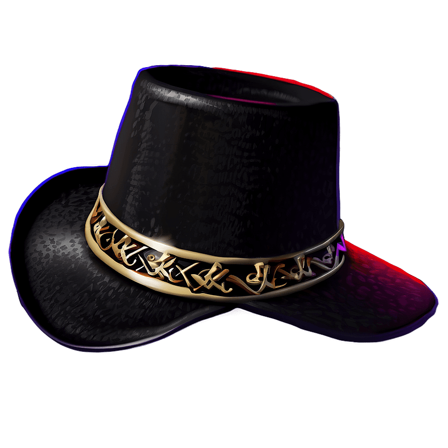 Pilgrim Hat Design PNG fgg