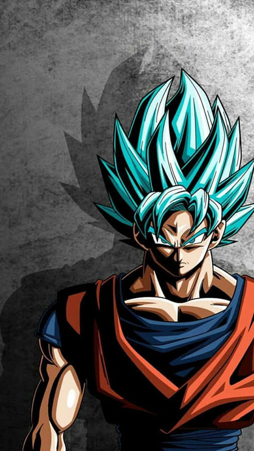 Potret Goku Super Saiyan Biru