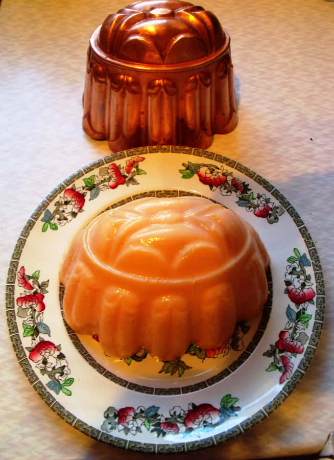 EinzelnePortion köstliches Blancmange