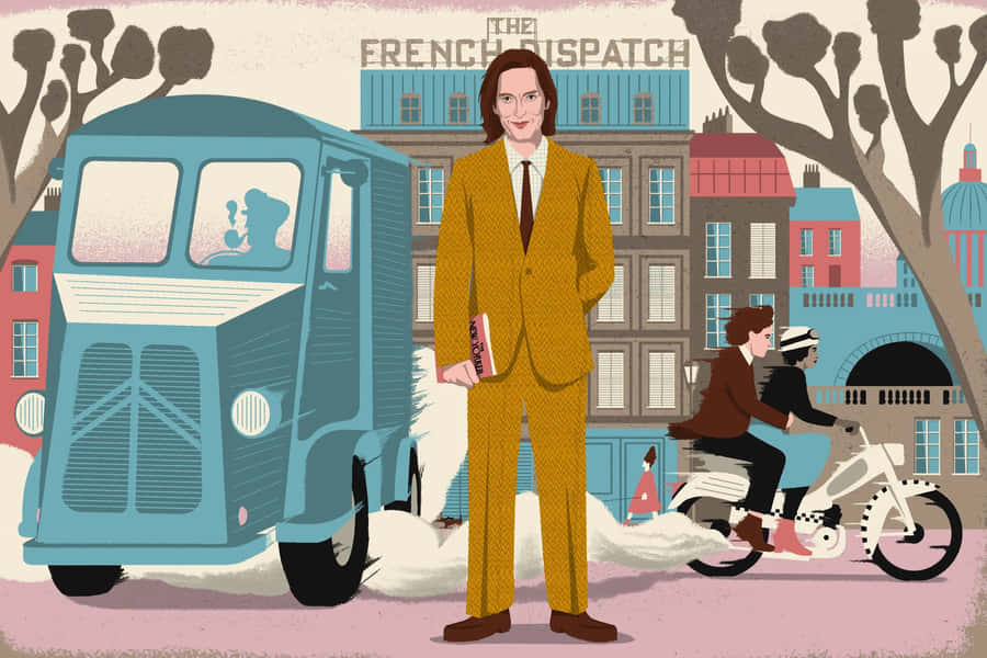 Ilustração do French Dispatch