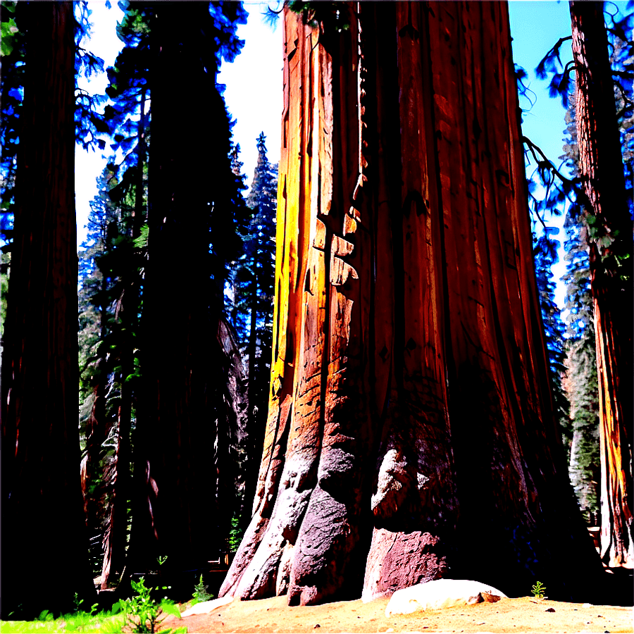 Mariposa Grove Giant Sequoias PNG rel
