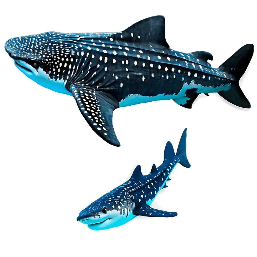 Whale Shark Family PNG 05252024