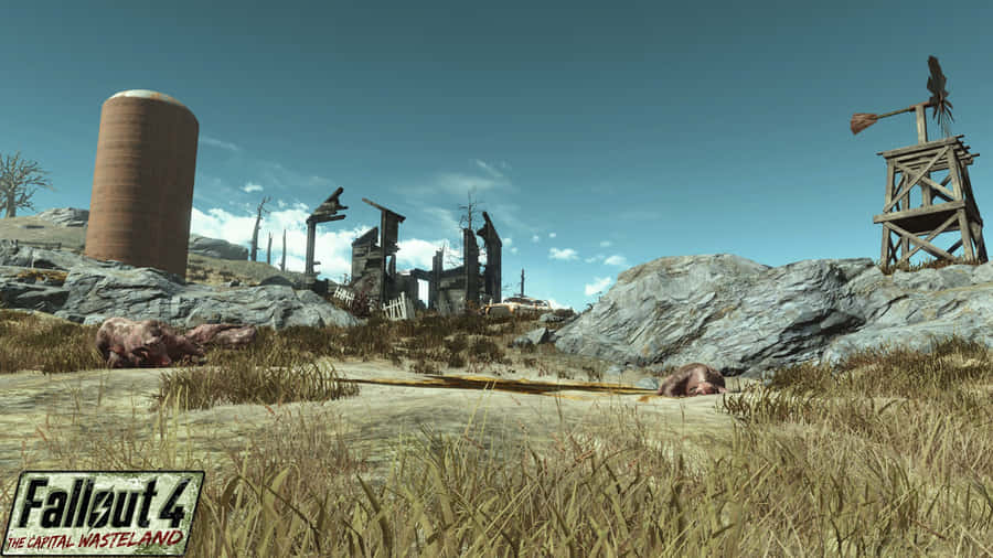 Fallout4 Das Ödland der Hauptstadt 1920 x 1080 Hintergrundbild