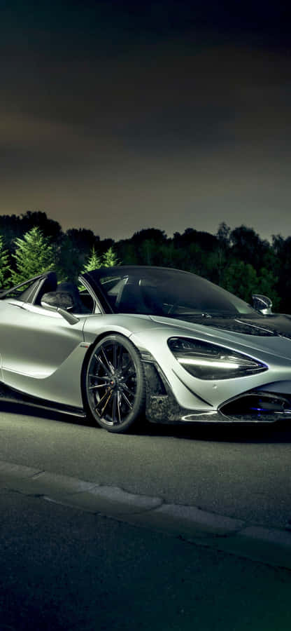 iPhoneX Hintergrundbild Mclaren 720s Spider Novitec