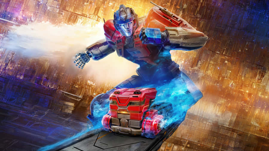 Transformação Heroica do Optimus Prime