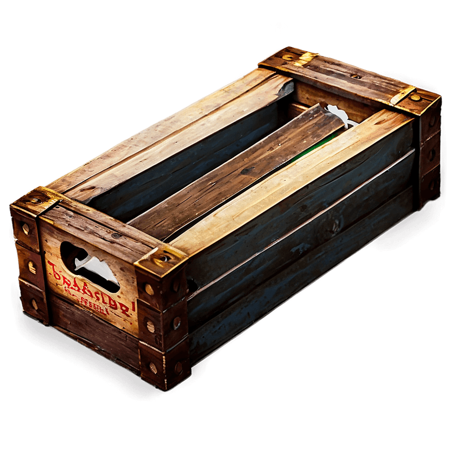 Vintage Crate PNG 05262024