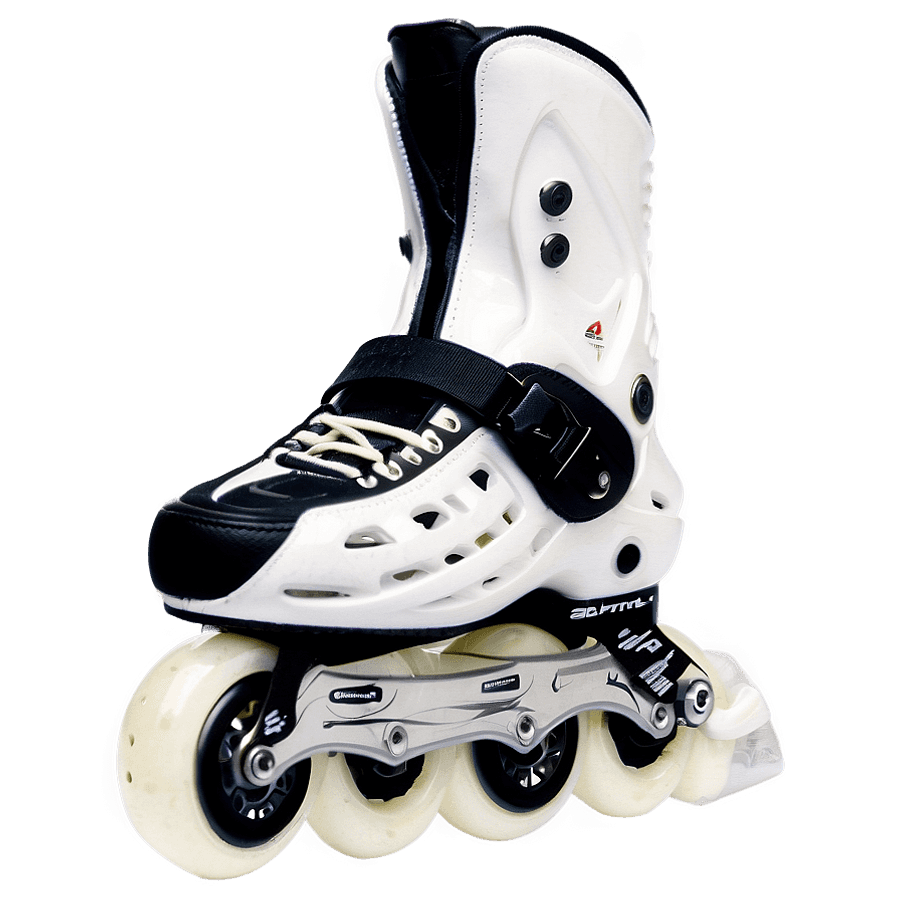 White Rollerblades PNG 97